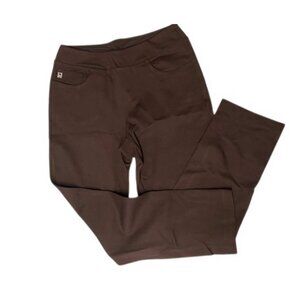 Belle by Kim Gravel Petite Perfect Ponte Straight Leg Pant 10P (310)